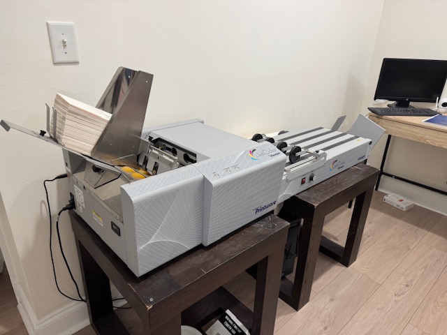 ICOLOR JET IJET PRINTWARE MEMJET 4 color digital envelope printing machine