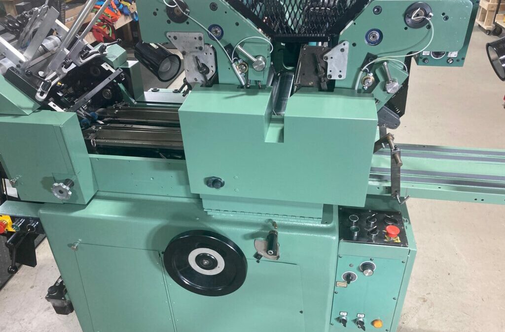 HALM SUPER JET model JP-TWOD-6D sn 5737 rebuilt from the frame up like new, MIP on first print head. Rebuilding COMPLETE April 2025 SOLD